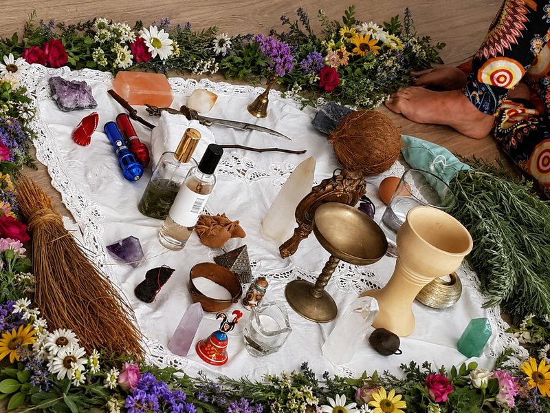 Elementos rituales para limpiezas energéticas
