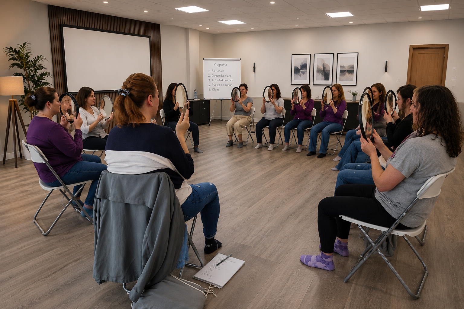 Superhumanos — taller de percepción energética
